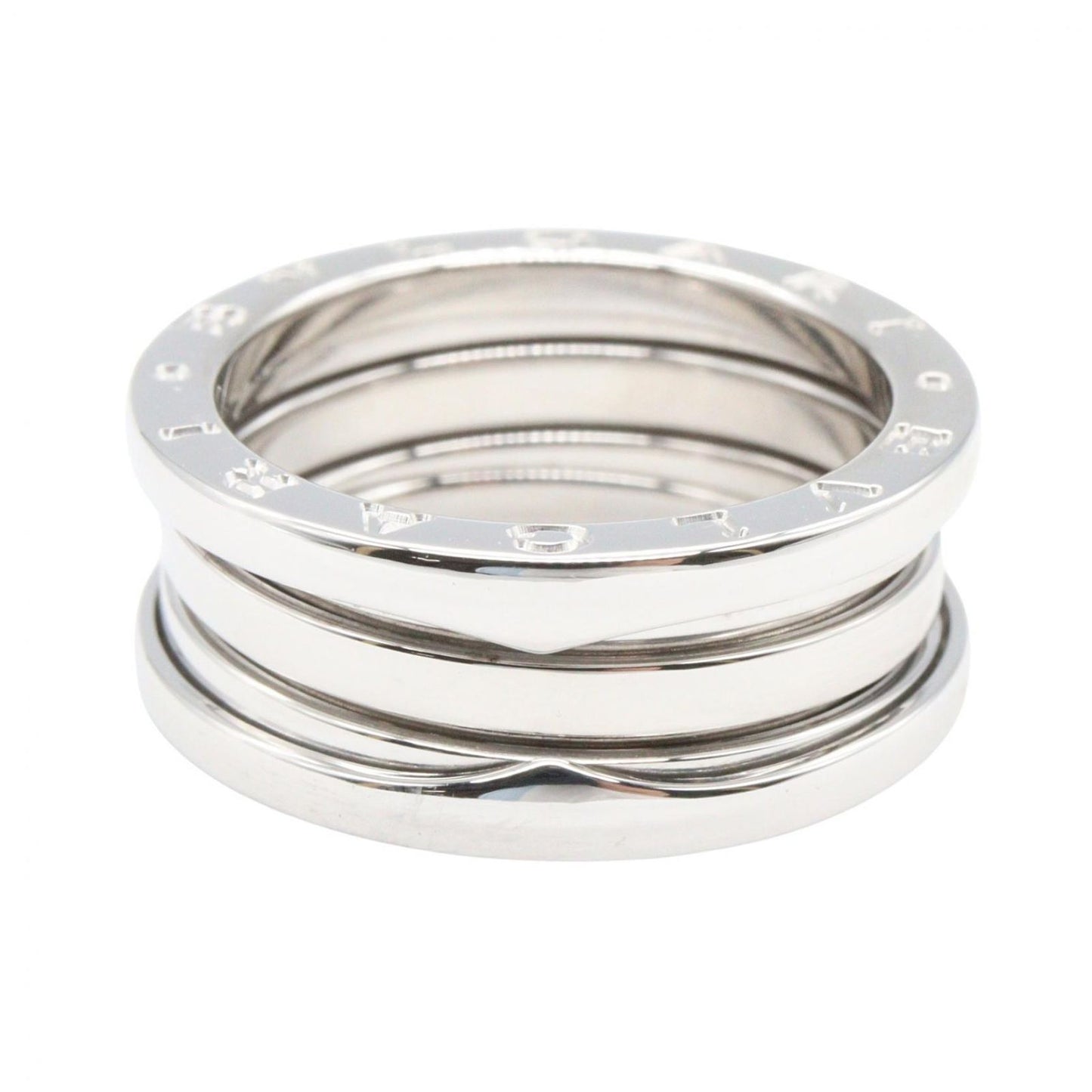 Bvlgari Ring B-zero One Band 18k White Gold — view 2