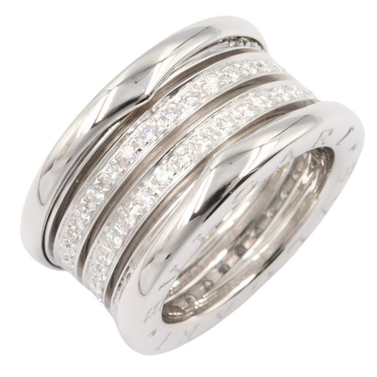 Bvlgari Ring Diamond Band 18k White Gold