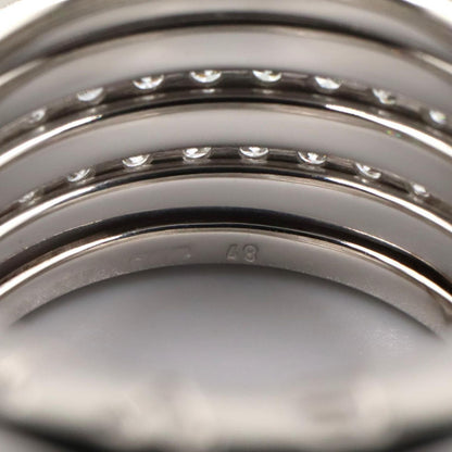 Bvlgari Ring Diamond Band 18k White Gold — view 4