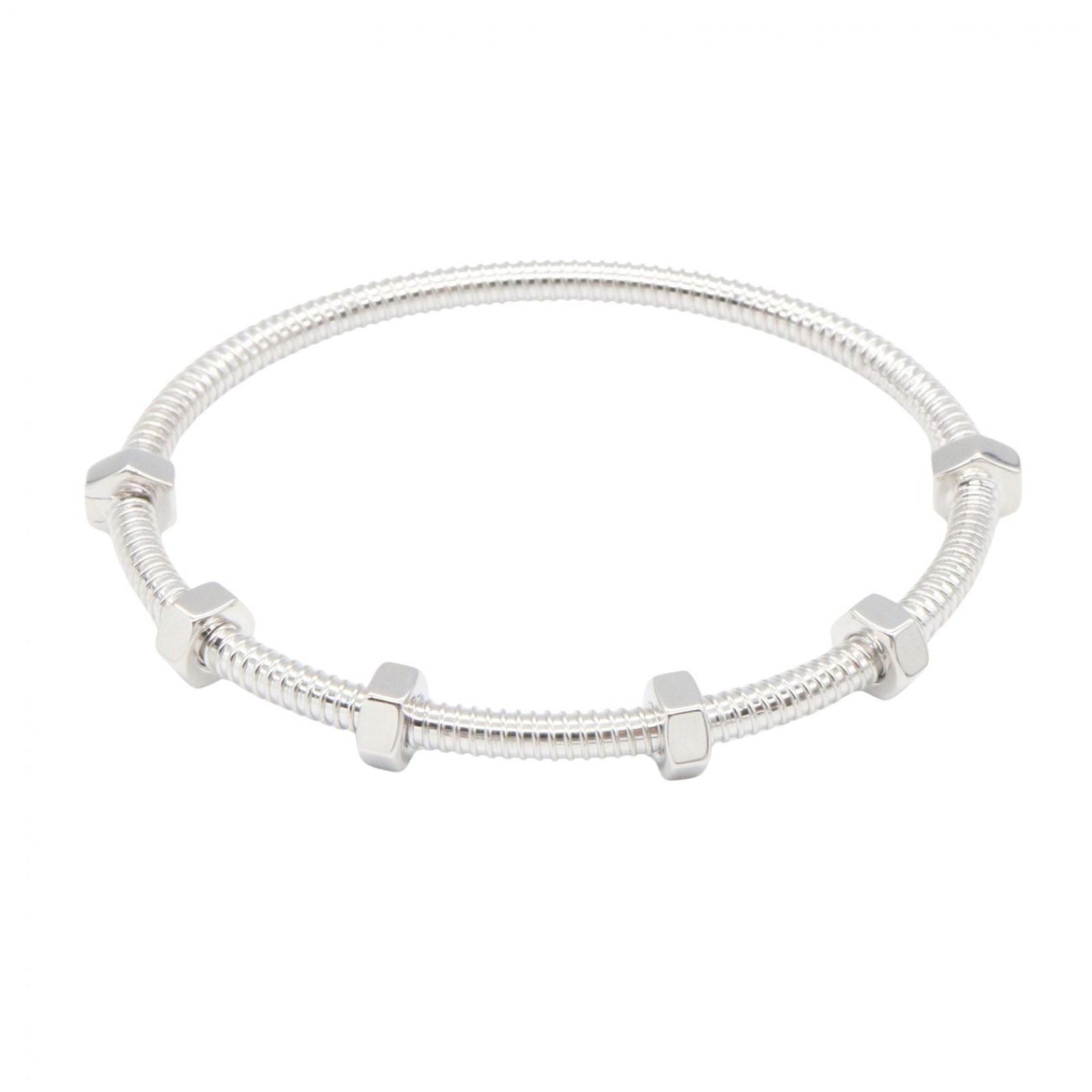 Cartier Bracelet Eccle 15 cm 18k White Gold