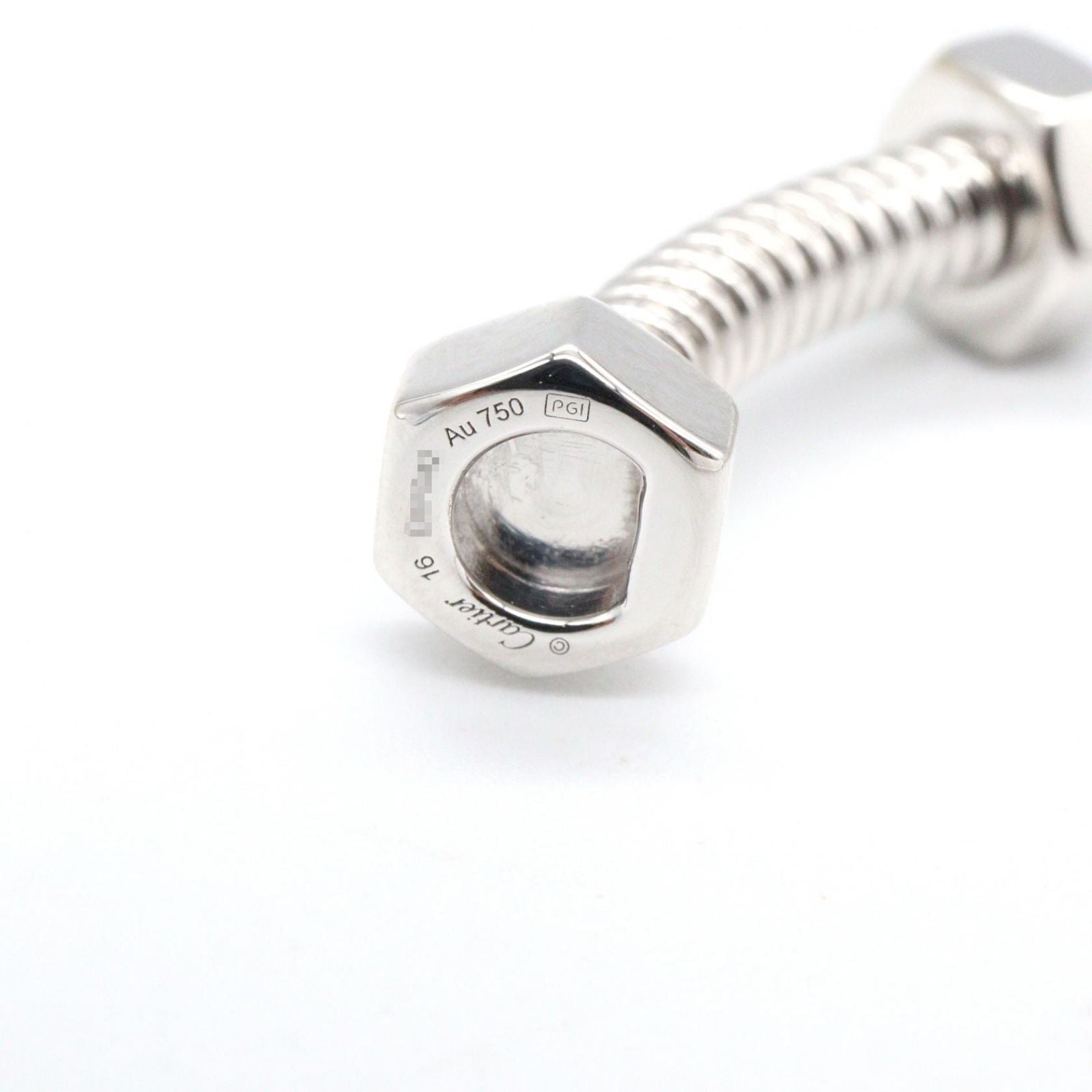 Cartier Bracelet Eccle 15 cm 18k White Gold — view 4