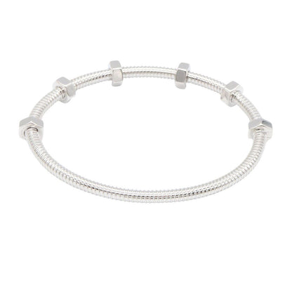 Cartier Bracelet Eccle 15 cm 18k White Gold — view 2