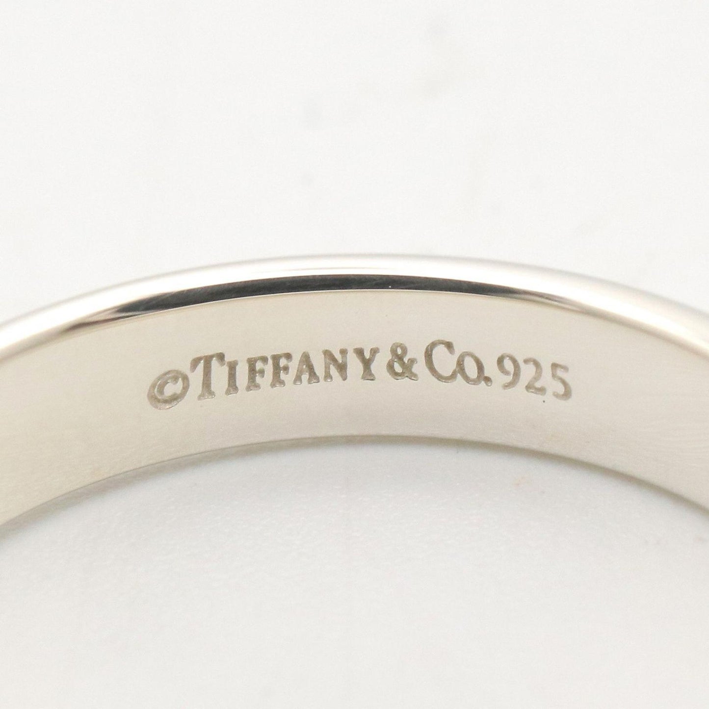 Tiffany & Co Ring Cadena Lock 925 Sterling Silver — view 5