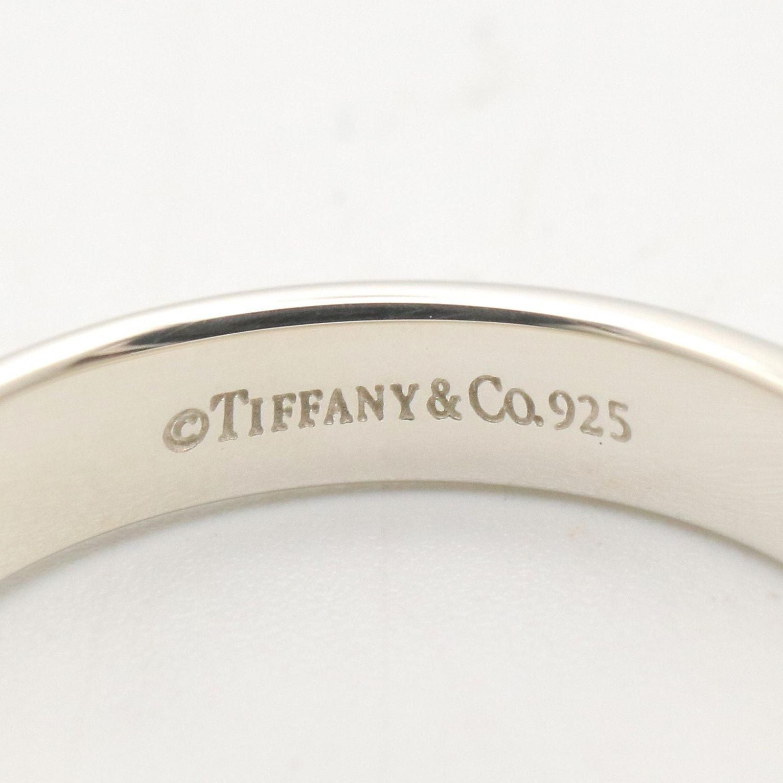 Tiffany & Co Ring Cadena Lock 925 Sterling Silver — view 5
