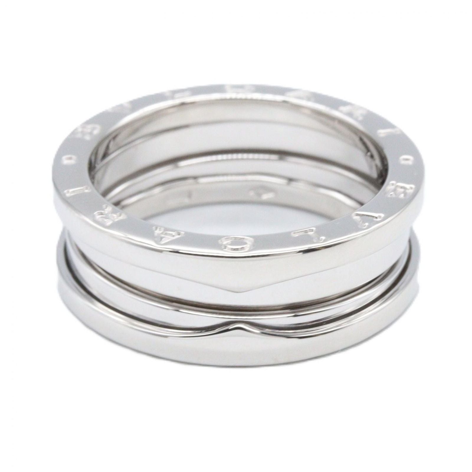 Bvlgari Ring B-zero One Band 18k White Gold — view 2