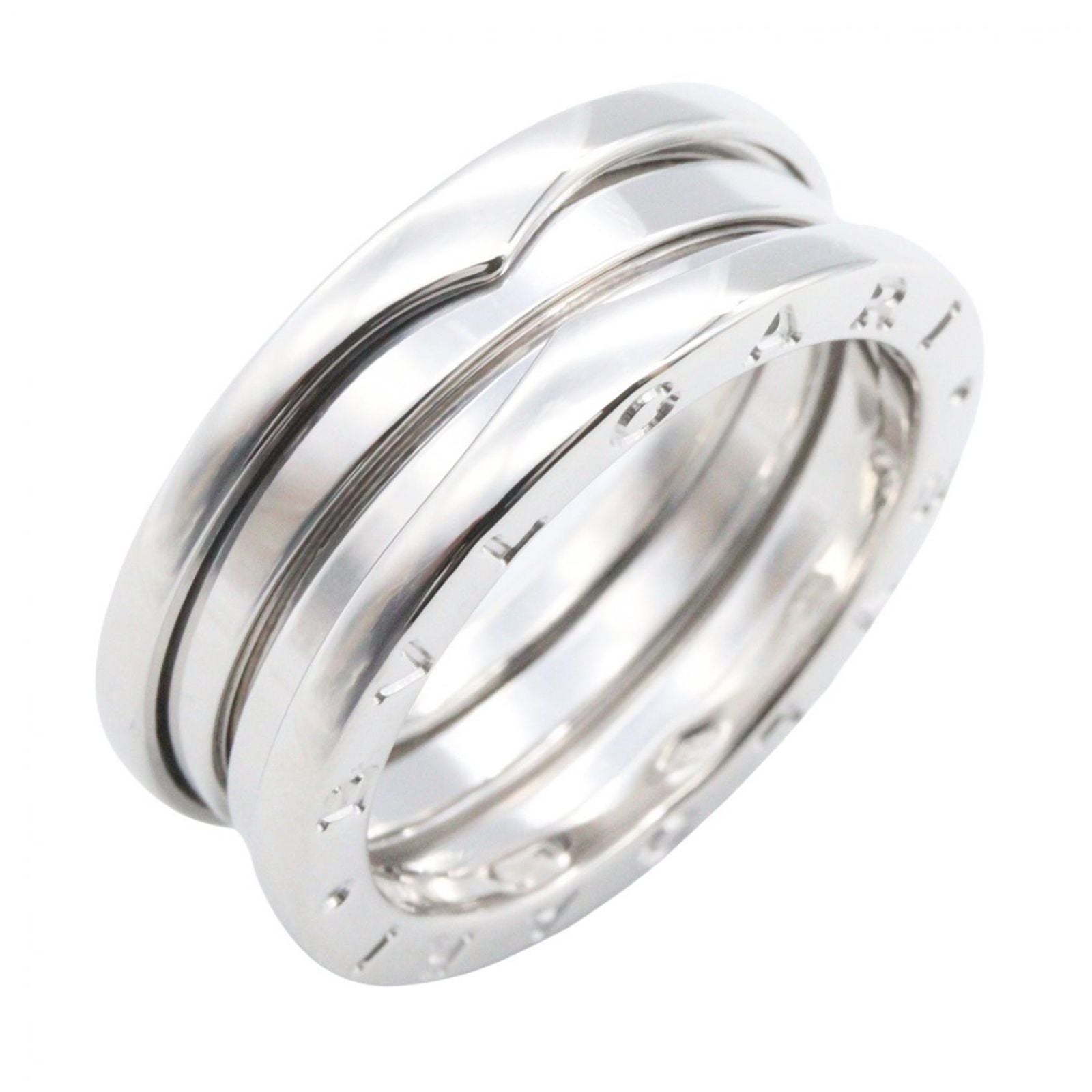 Bvlgari Ring B-zero One Band 18k White Gold