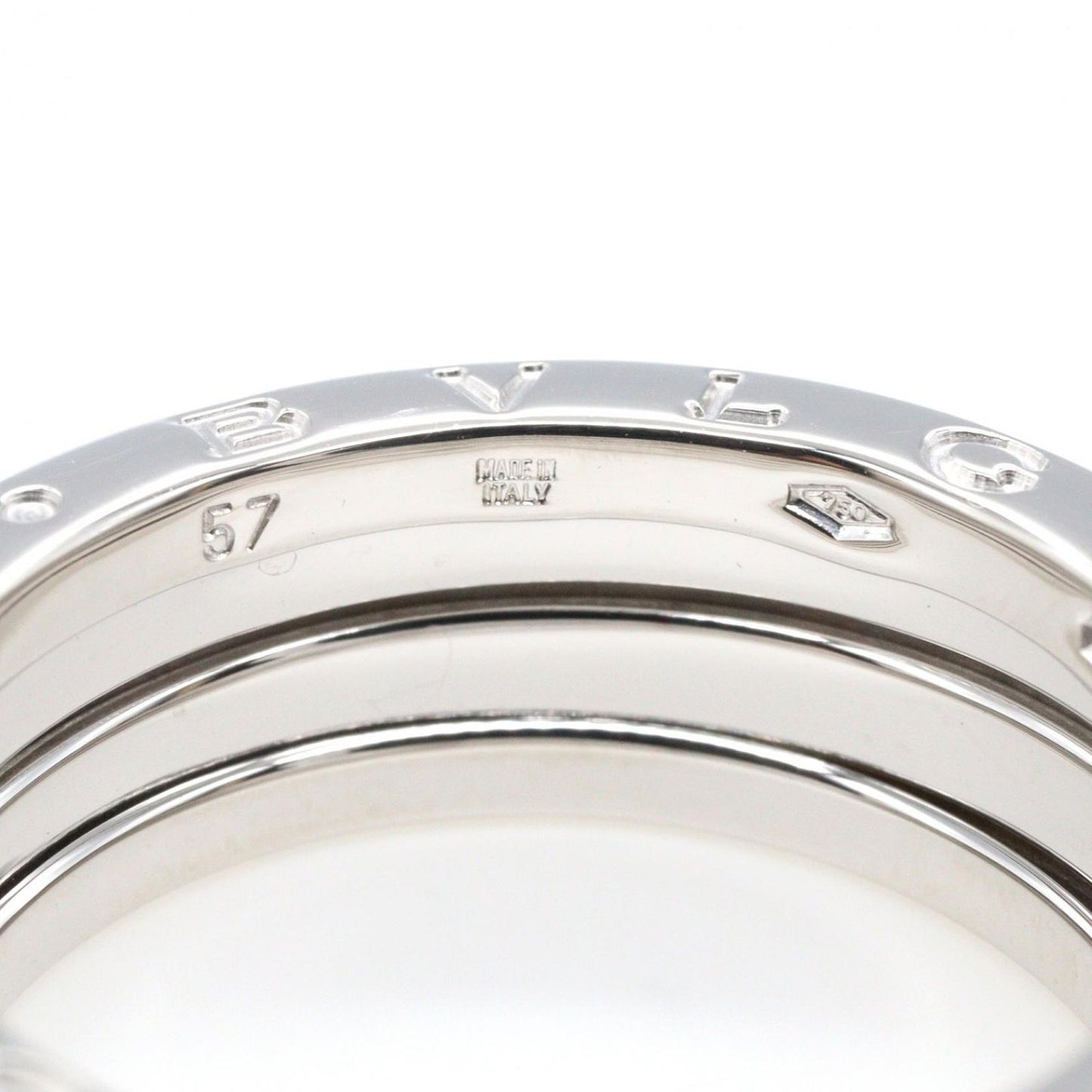 Bvlgari Ring B-zero One Band 18k White Gold — view 4