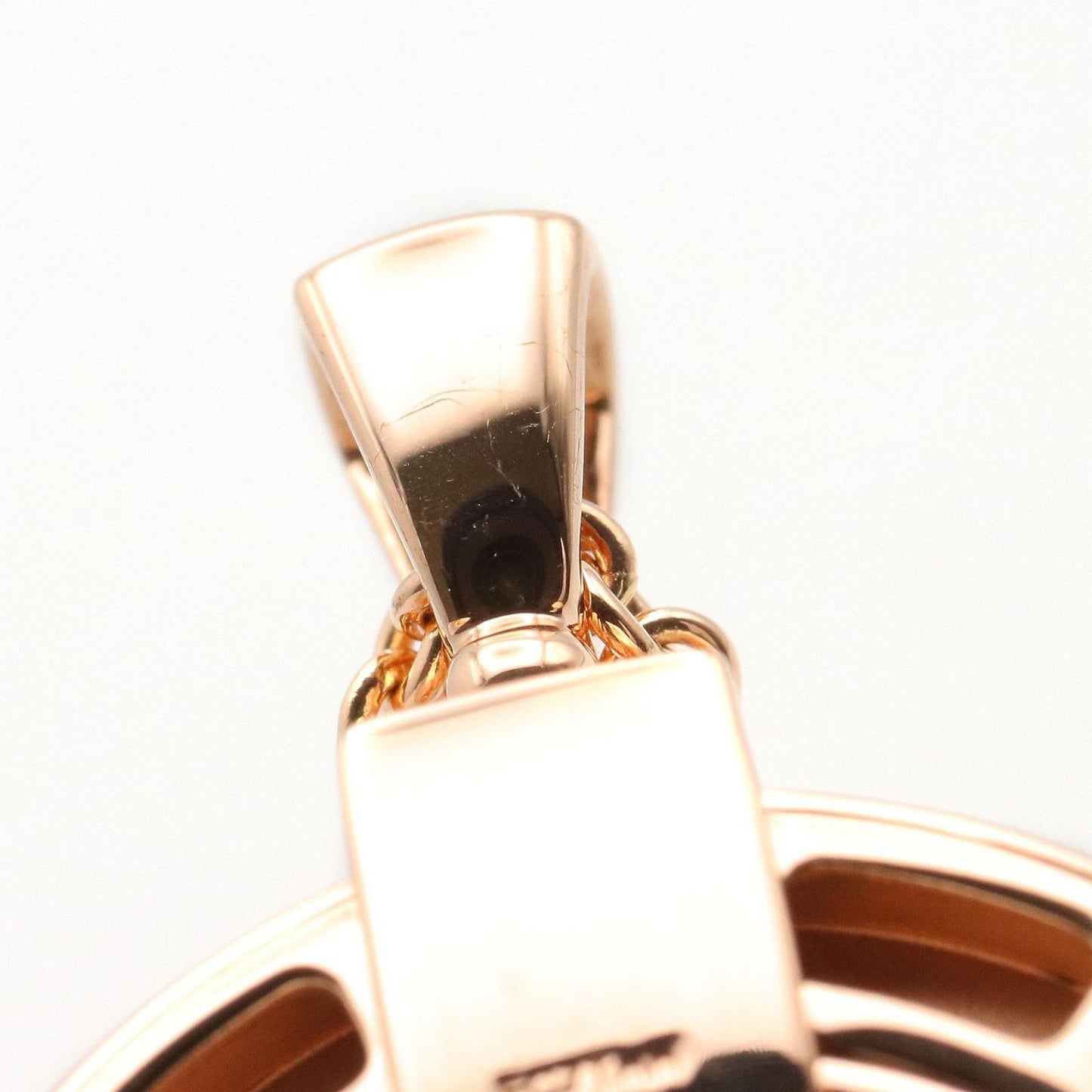 Bvlgari Necklace Circle Diamond 44.5 51.5 cm 18k Pink Gold — view 6