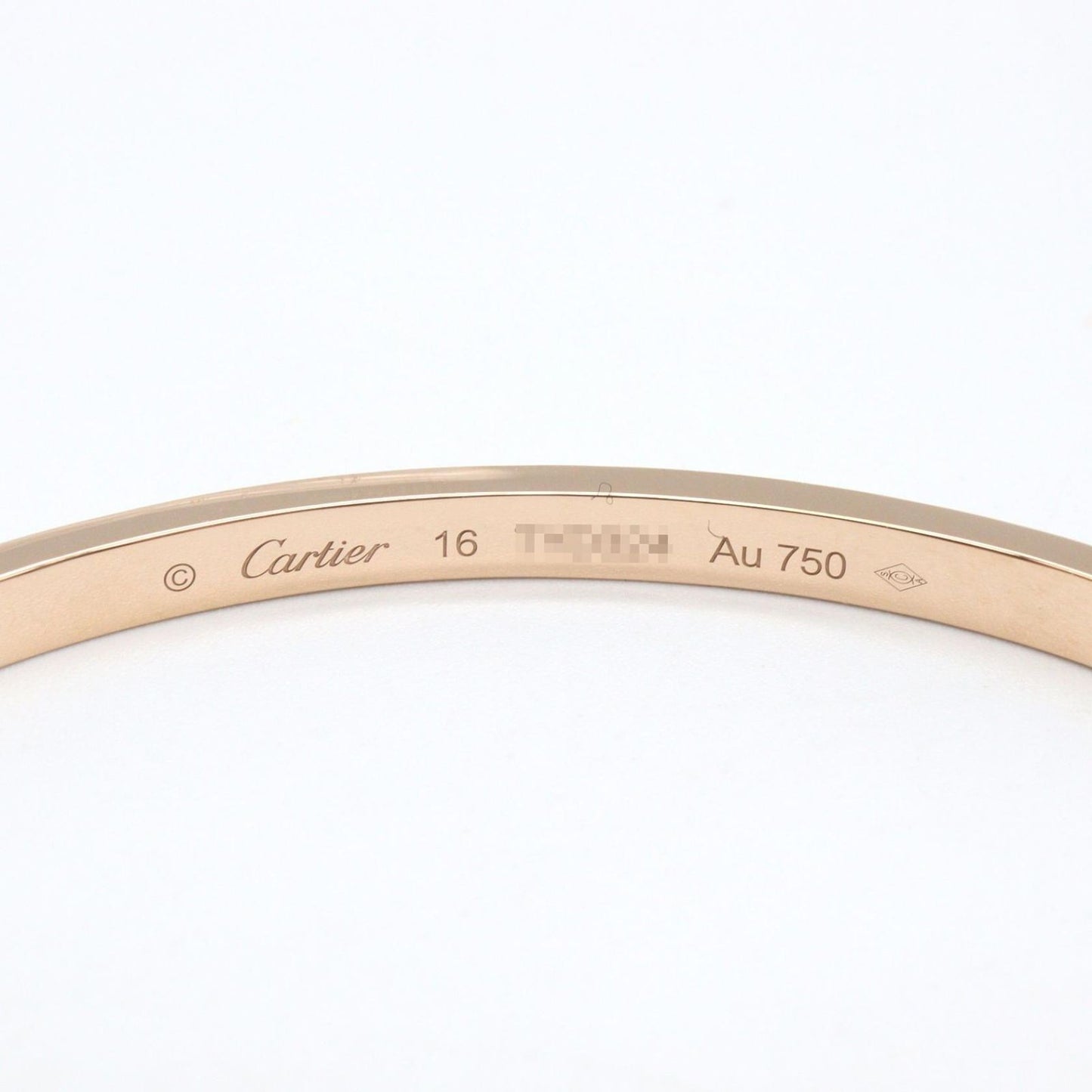 Cartier Bracelet Love SM 15 cm 18k Pink Gold Diamond — view 4