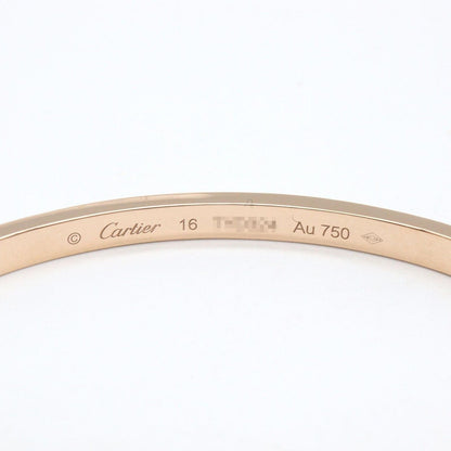 Cartier Bracelet Love SM 15 cm 18k Pink Gold Diamond — view 4