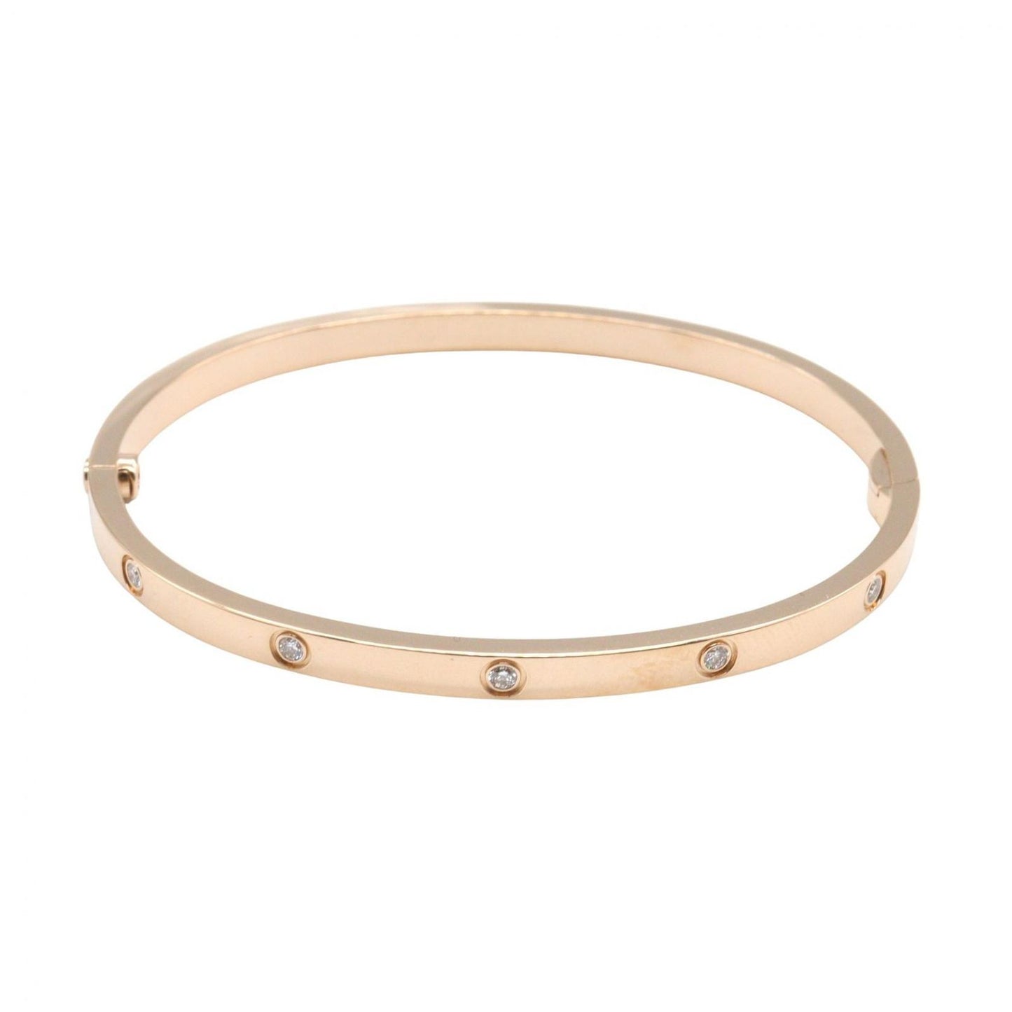 Cartier Bracelet Love SM 15 cm 18k Pink Gold Diamond — view 2