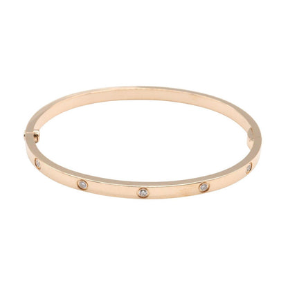 Cartier Bracelet Love SM 15 cm 18k Pink Gold Diamond — view 2