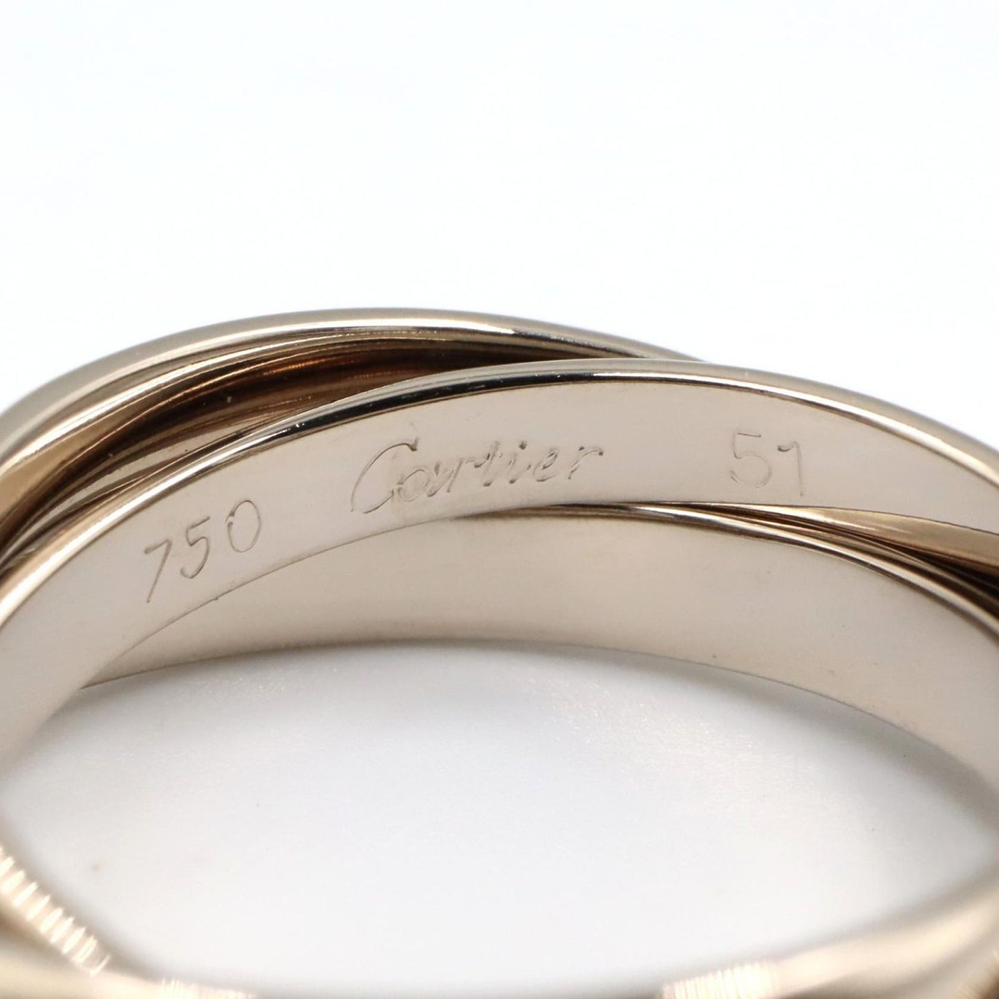 Cartier Ring Trinity 18k White Gold — view 3