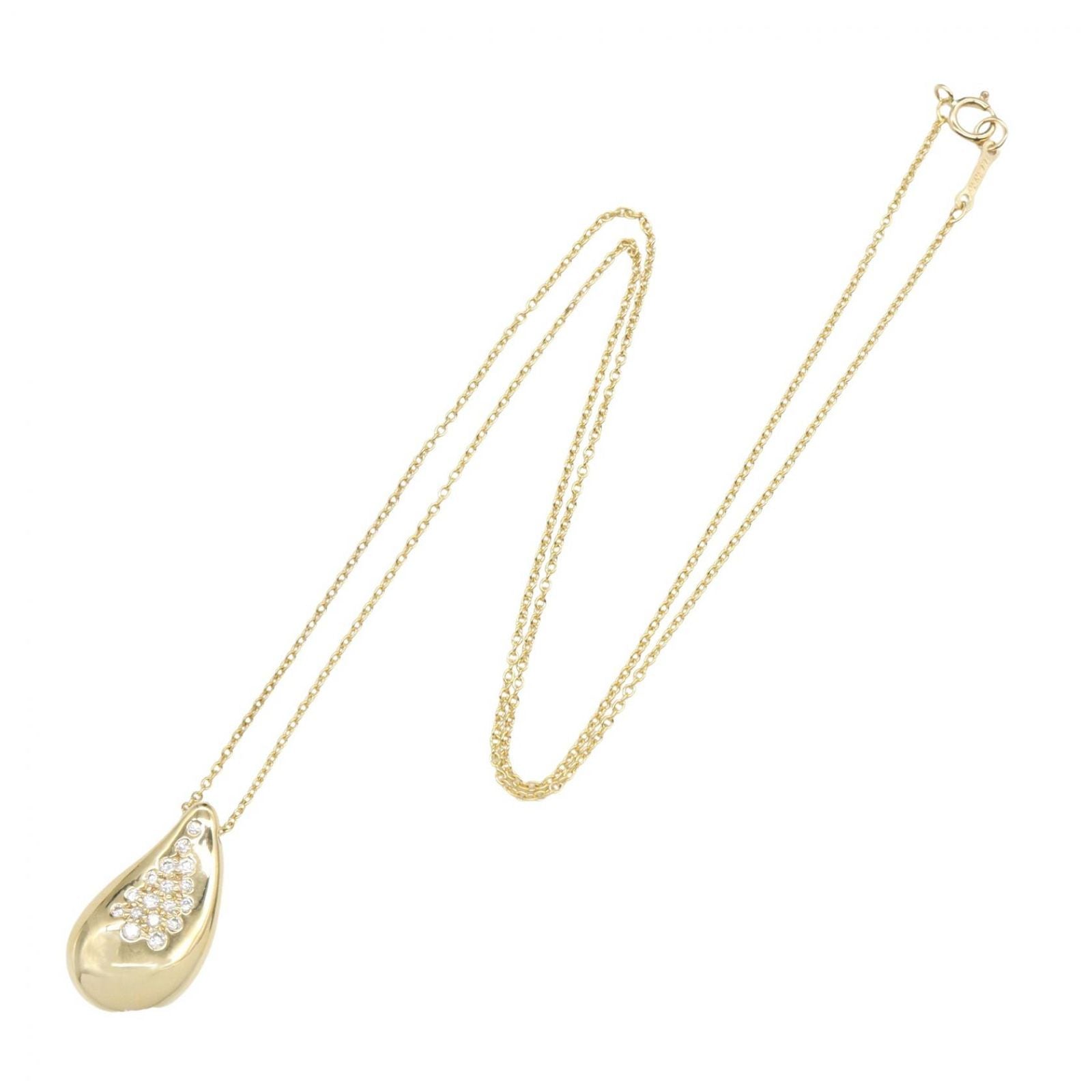 Tiffany & Co Necklace Teardrop Diamond 41.5 cm 18k — view 2