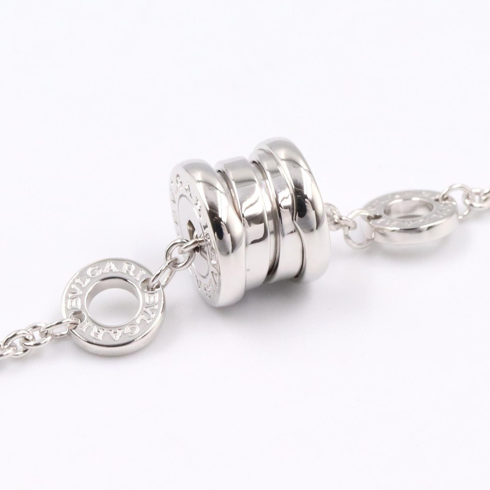 Bvlgari Bracelet B-zero One Element 15 17.5 cm 18k White Gold — view 6