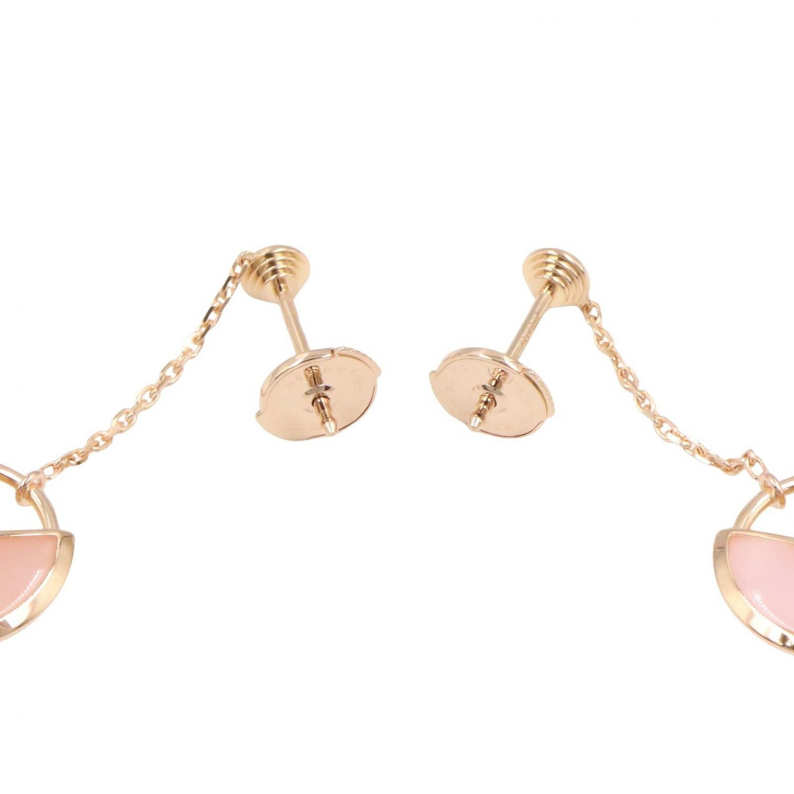 Cartier Earrings Amulet Diamond Opal 18k Pink Gold — view 2