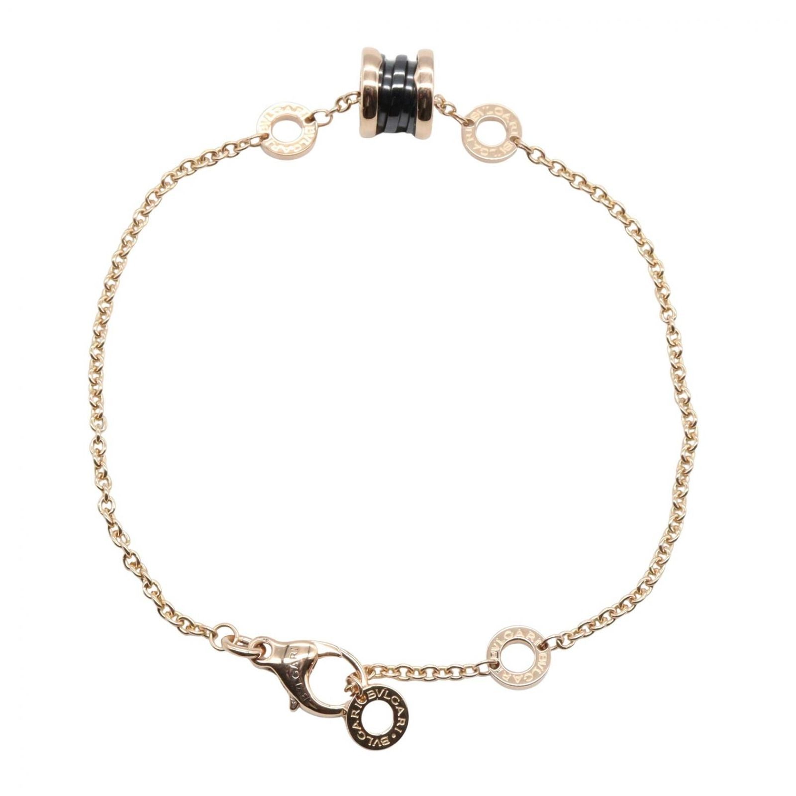 Bvlgari Bracelet Element Ceramic 16.5 19 cm 18k Pink Gold — view 2