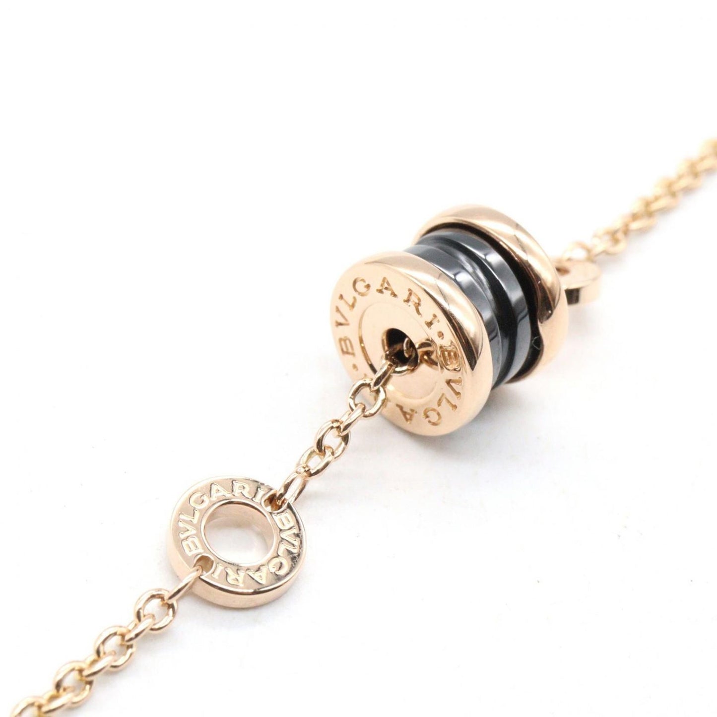 Bvlgari Bracelet Element Ceramic 16.5 19 cm 18k Pink Gold — view 4