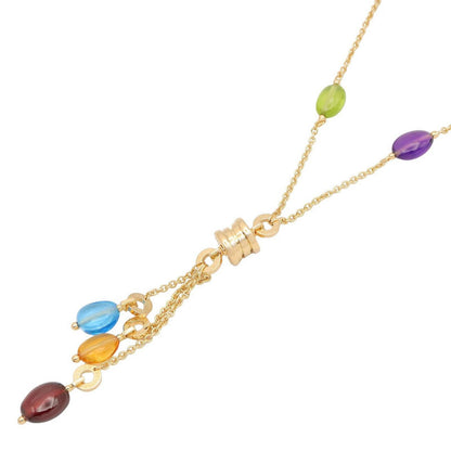Bvlgari Necklace Element Multi Stone 38.5 45.5 cm 18k