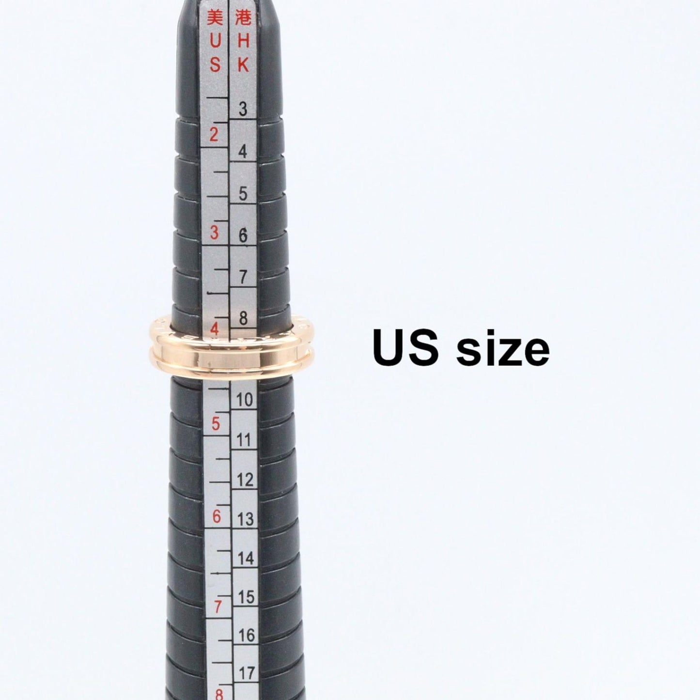 Bvlgari Ring B-zero One Band 18k Pink Gold — view 6