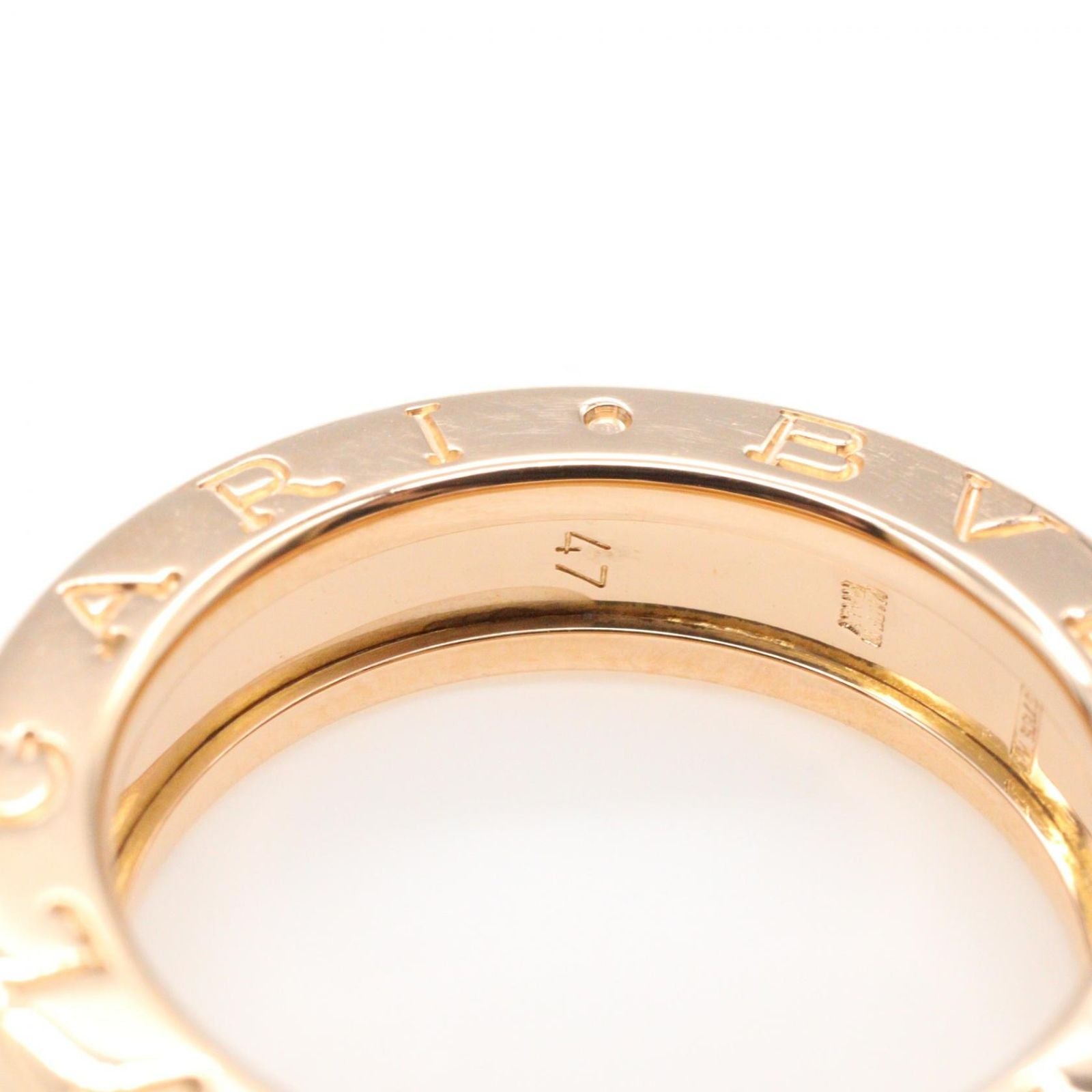 Bvlgari Ring B-zero One Band 18k Pink Gold — view 4