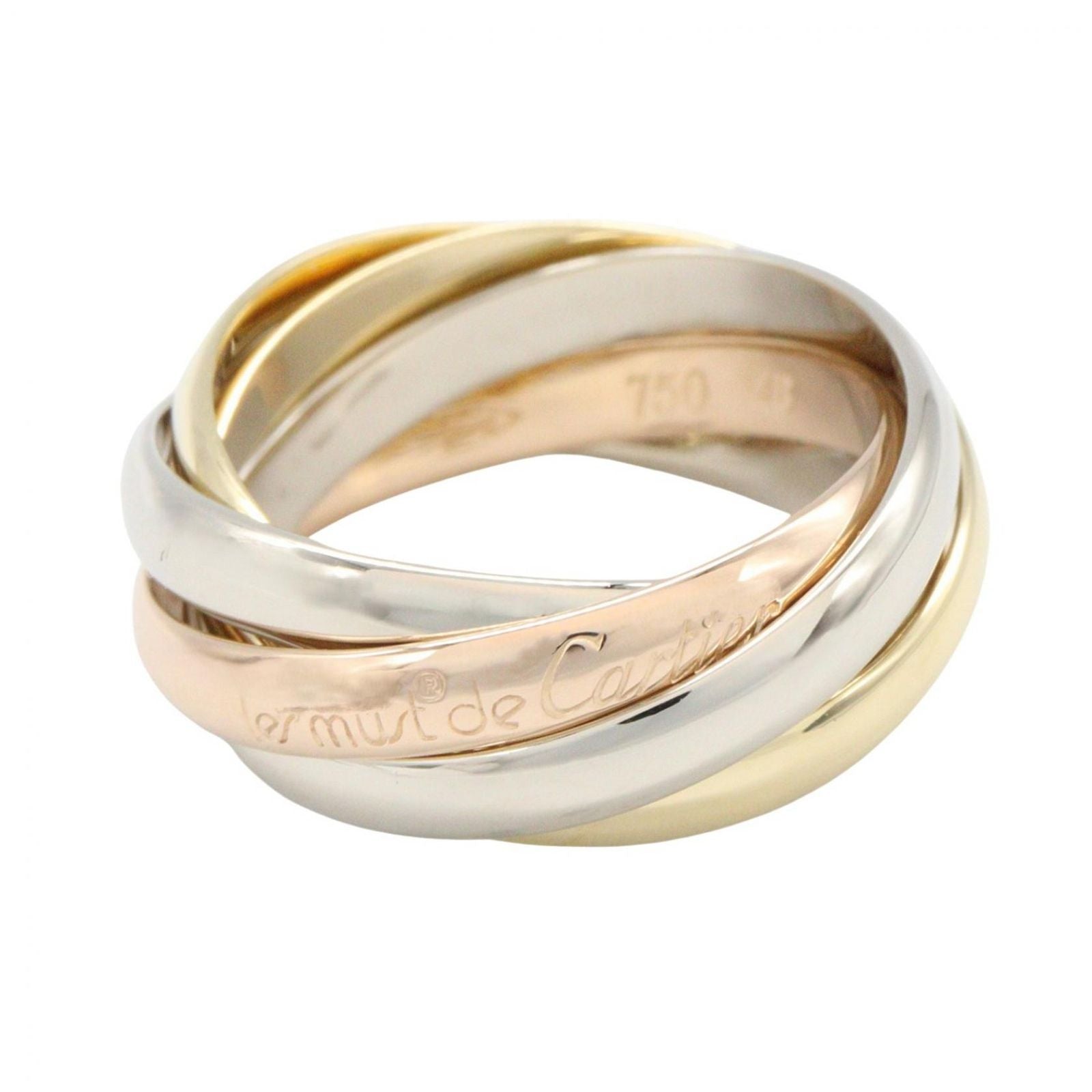 Cartier Ring Trinity 18k White Gold