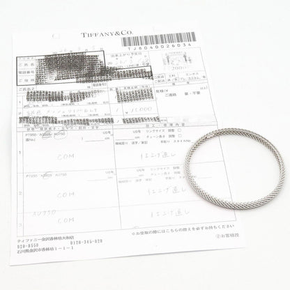 Tiffany & Co Bangle Somerset 19 cm 18k White Gold Bracelet — view 5