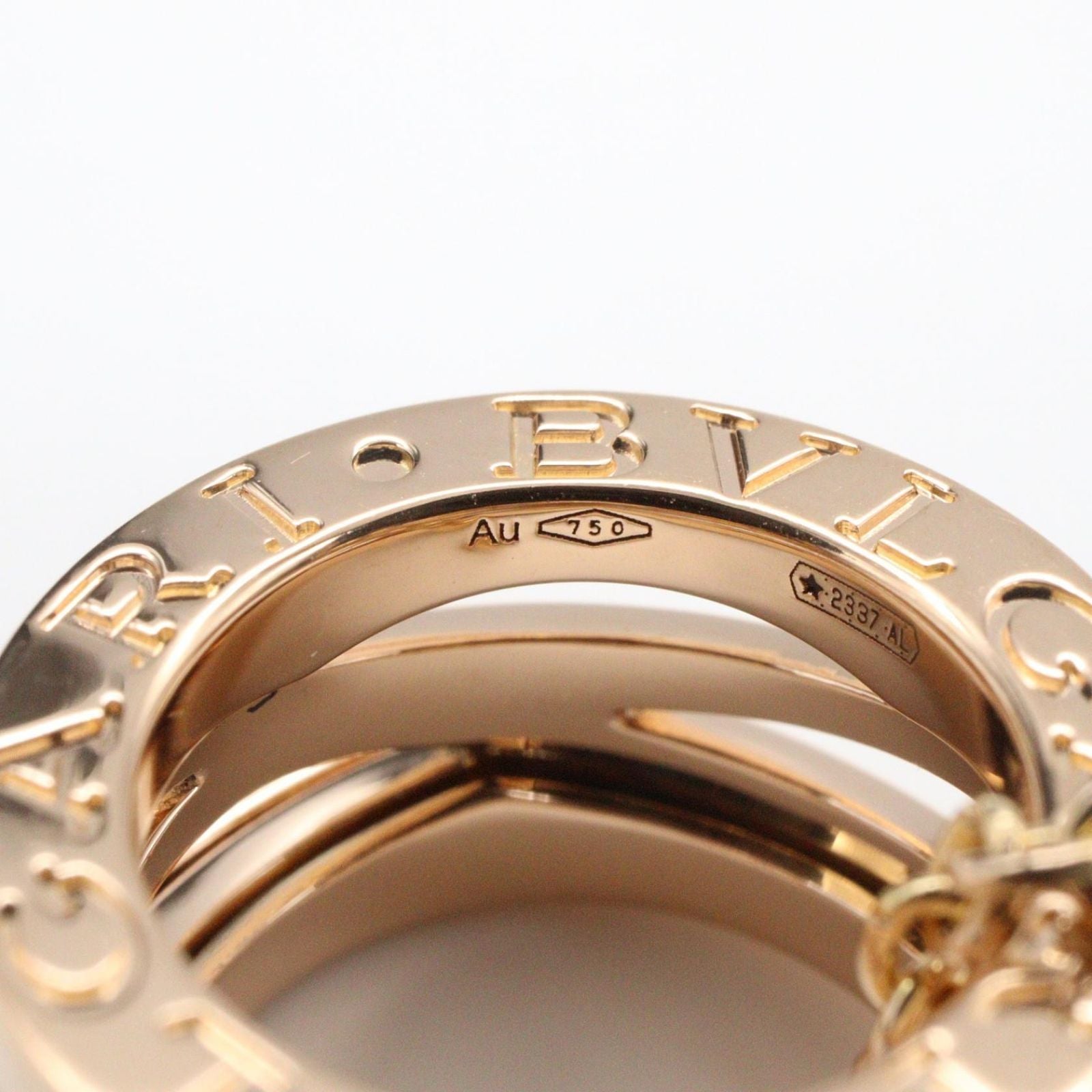 Bvlgari Necklace B-zero One Legend 38 45 cm 18k Pink Gold — view 4