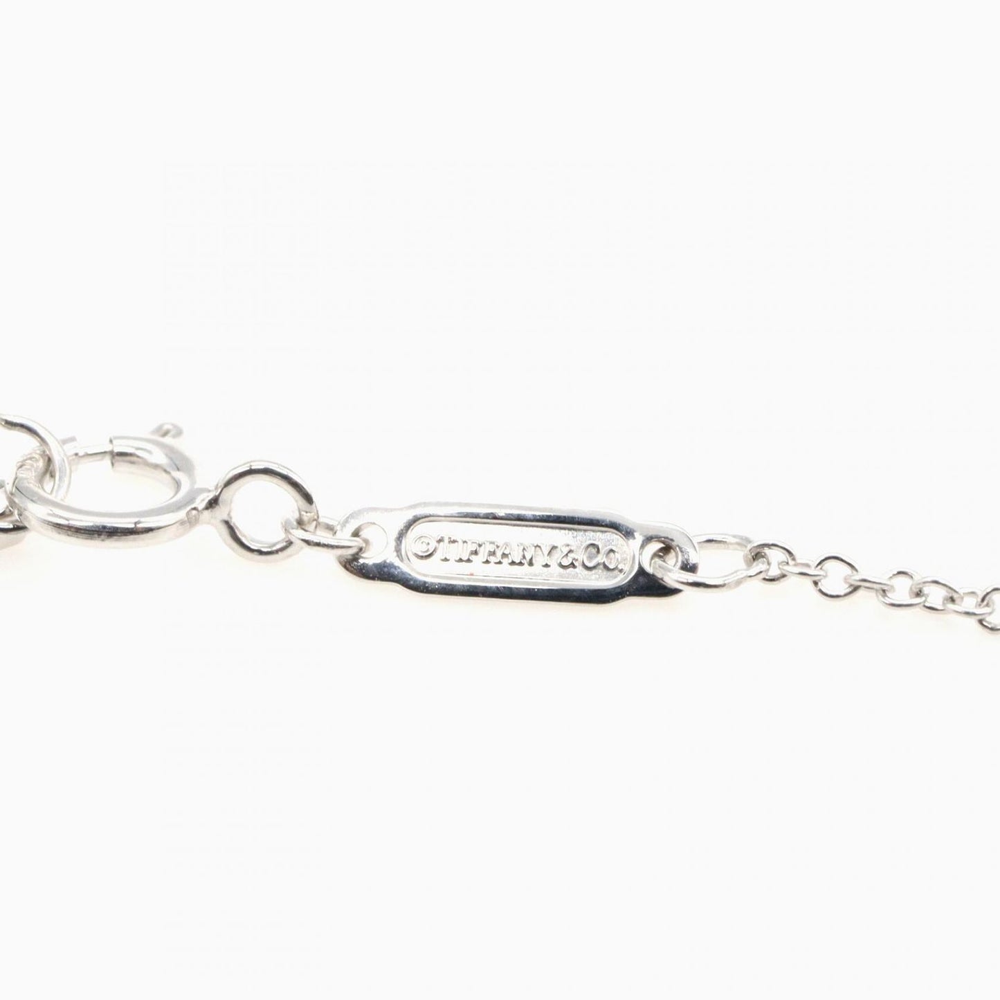 Tiffany & Co Necklace T Smile Small 40 45 cm 18k White Gold — view 3