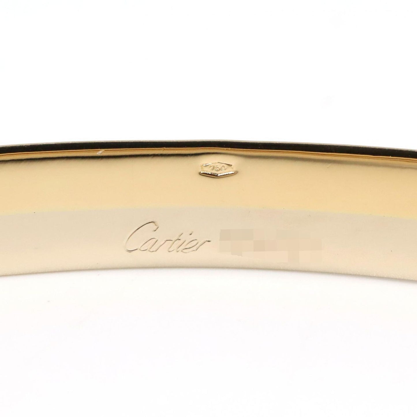 Cartier Bracelet 2C Diamond 17.5 cm 18k White Gold — view 3