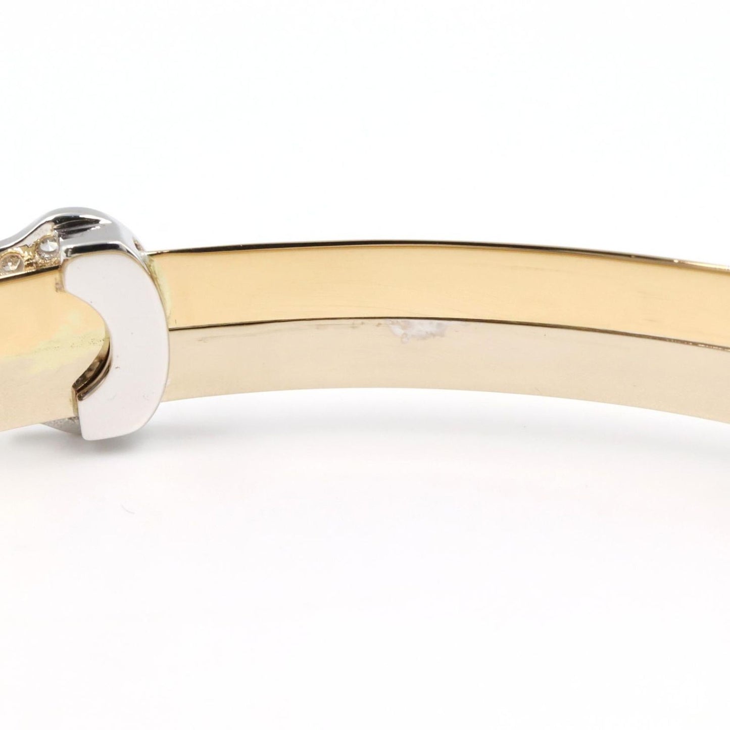Cartier Bracelet 2C Diamond 17.5 cm 18k White Gold — view 4