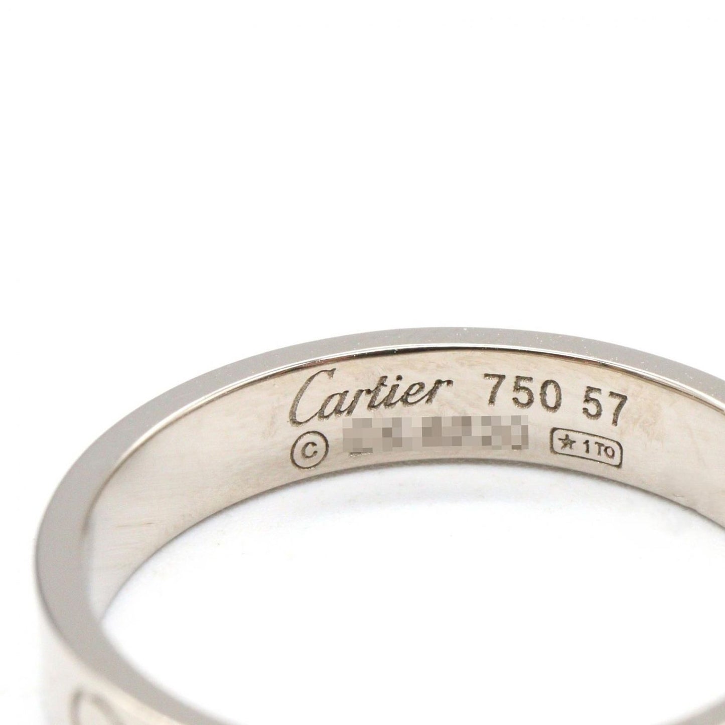 Cartier Ring Mini Love 18k White Gold — view 3
