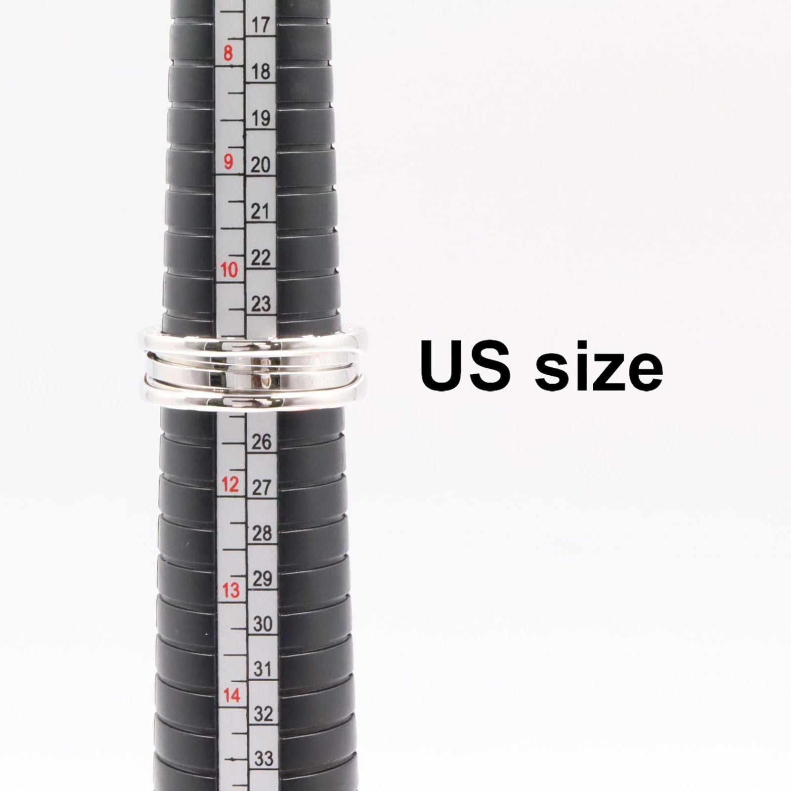 Bvlgari Ring B-zero One Band 18k White Gold — view 6