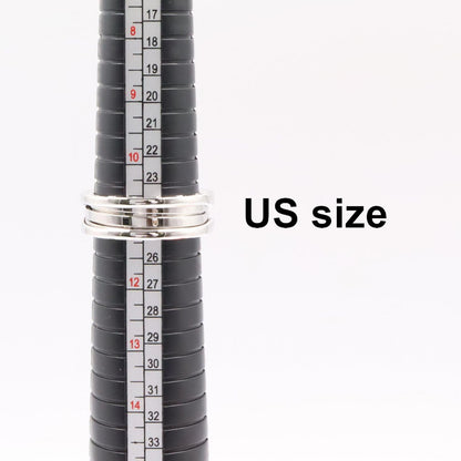 Bvlgari Ring B-zero One Band 18k White Gold — view 6