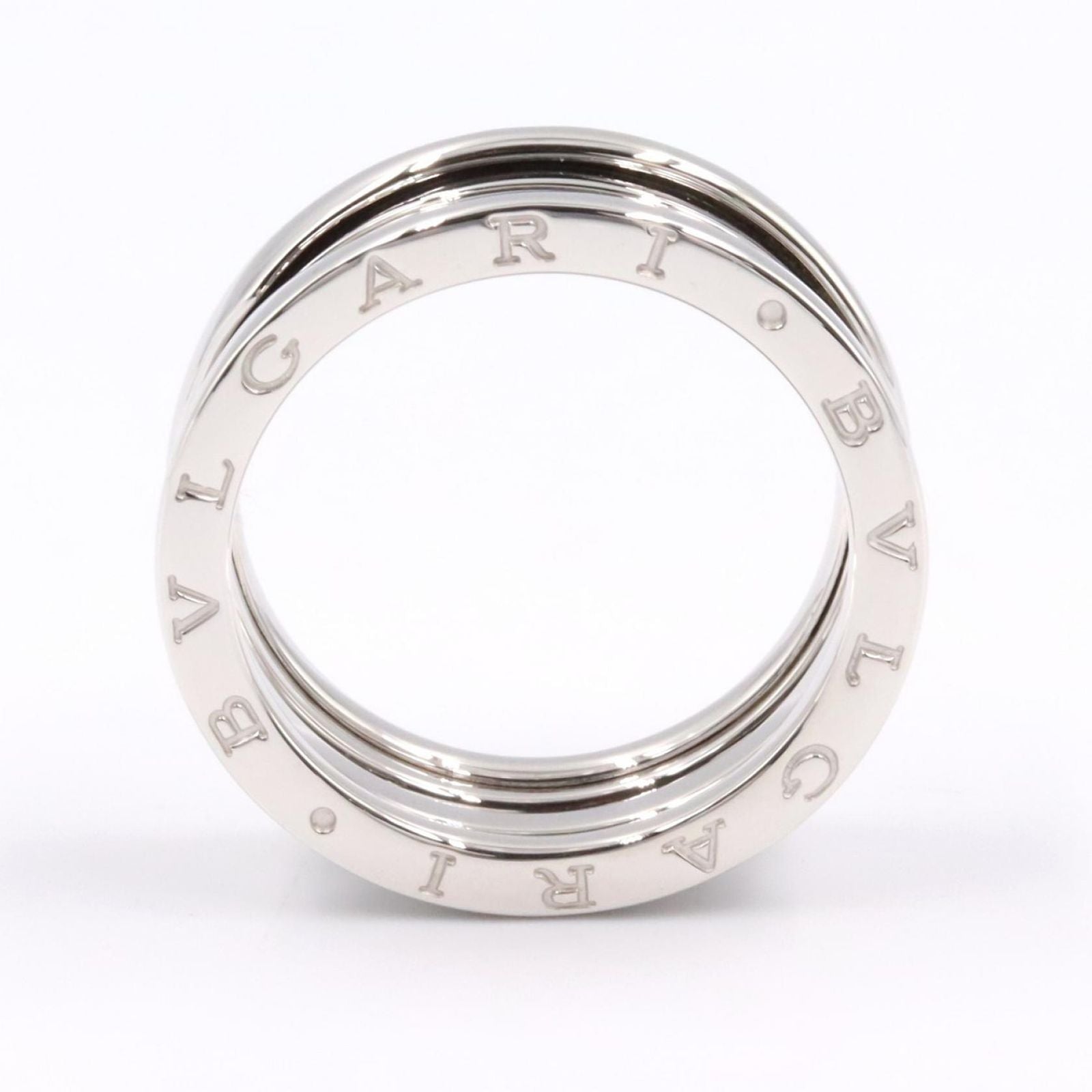 Bvlgari Ring B-zero One Band 18k White Gold — view 4