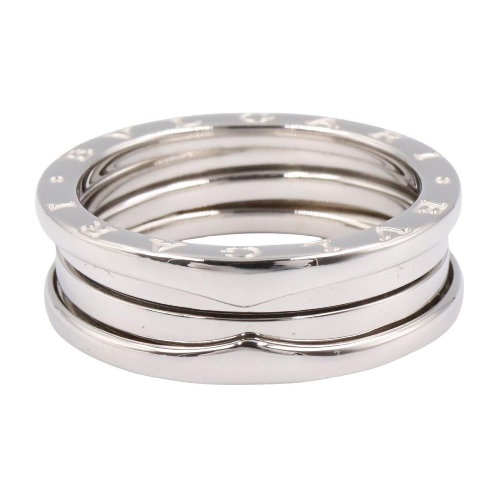 Bvlgari Ring B-zero One Band 18k White Gold — view 2