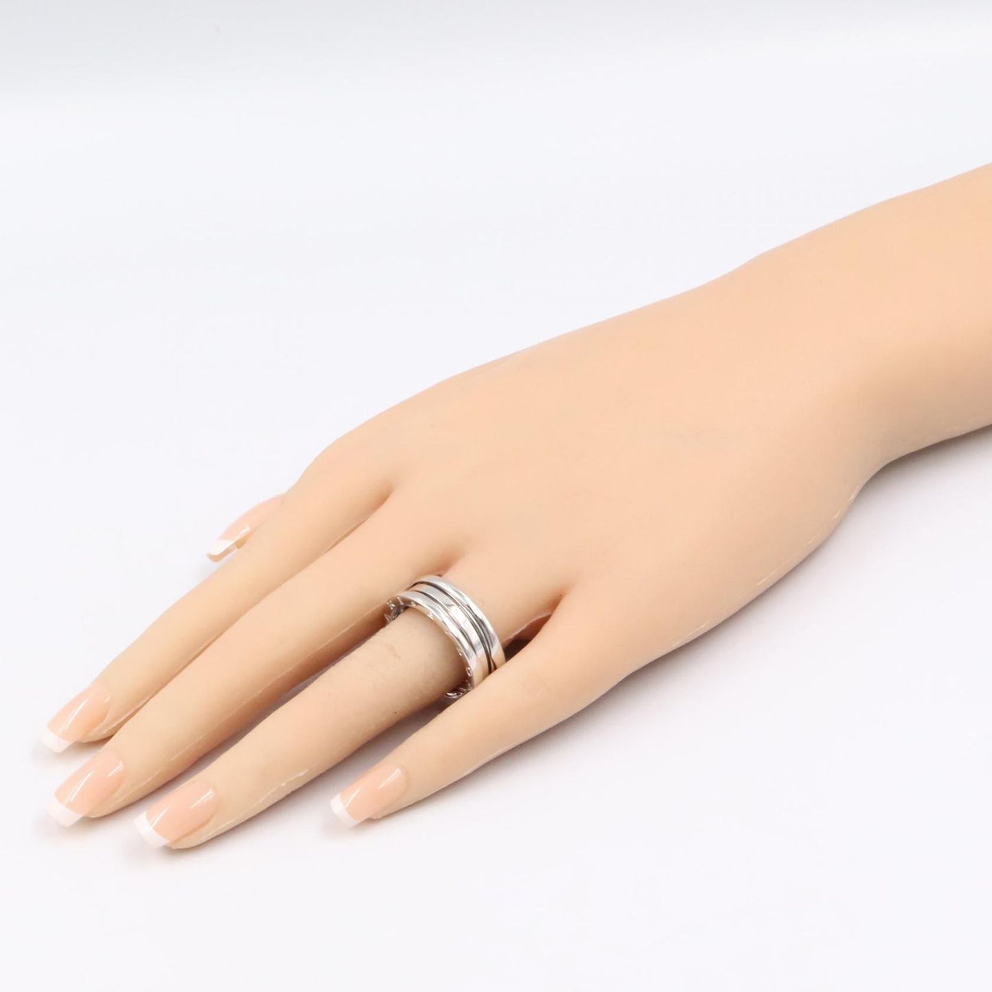 Bvlgari Ring B-zero One Band 18k White Gold — view 7