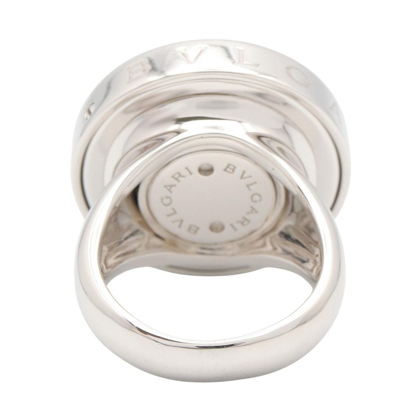 Bvlgari Ring Allegra Optical Diamond Onyx 18k White Gold — view 3