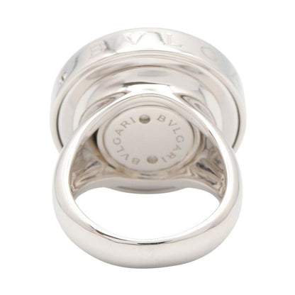 Bvlgari Ring Allegra Optical Diamond Onyx 18k White Gold — view 3