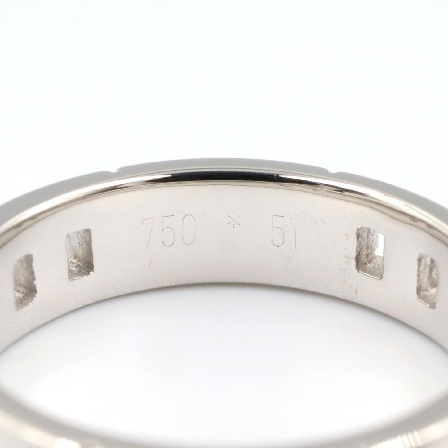 Hermes Ring 18k White Gold — view 4