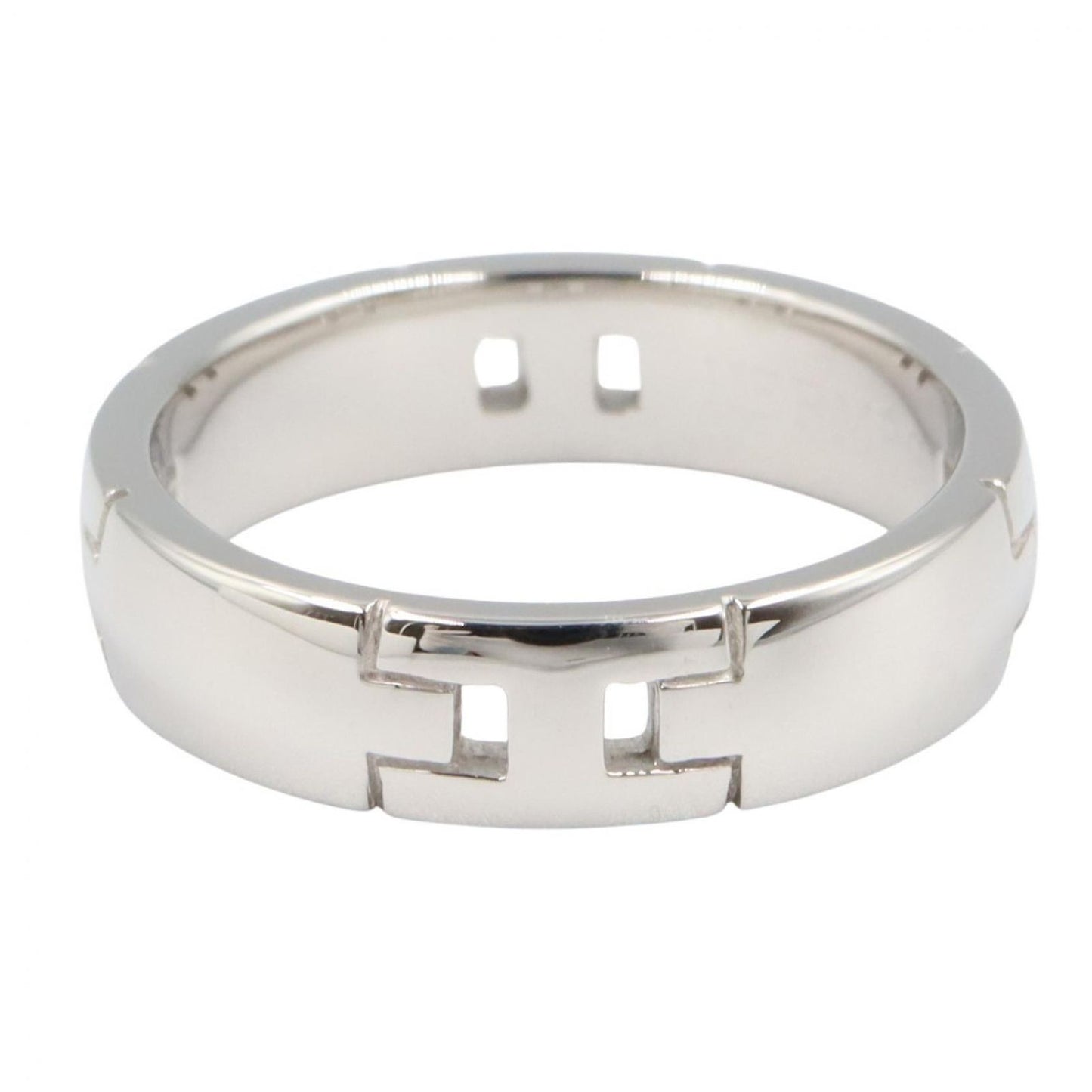 Hermes Ring 18k White Gold — view 2