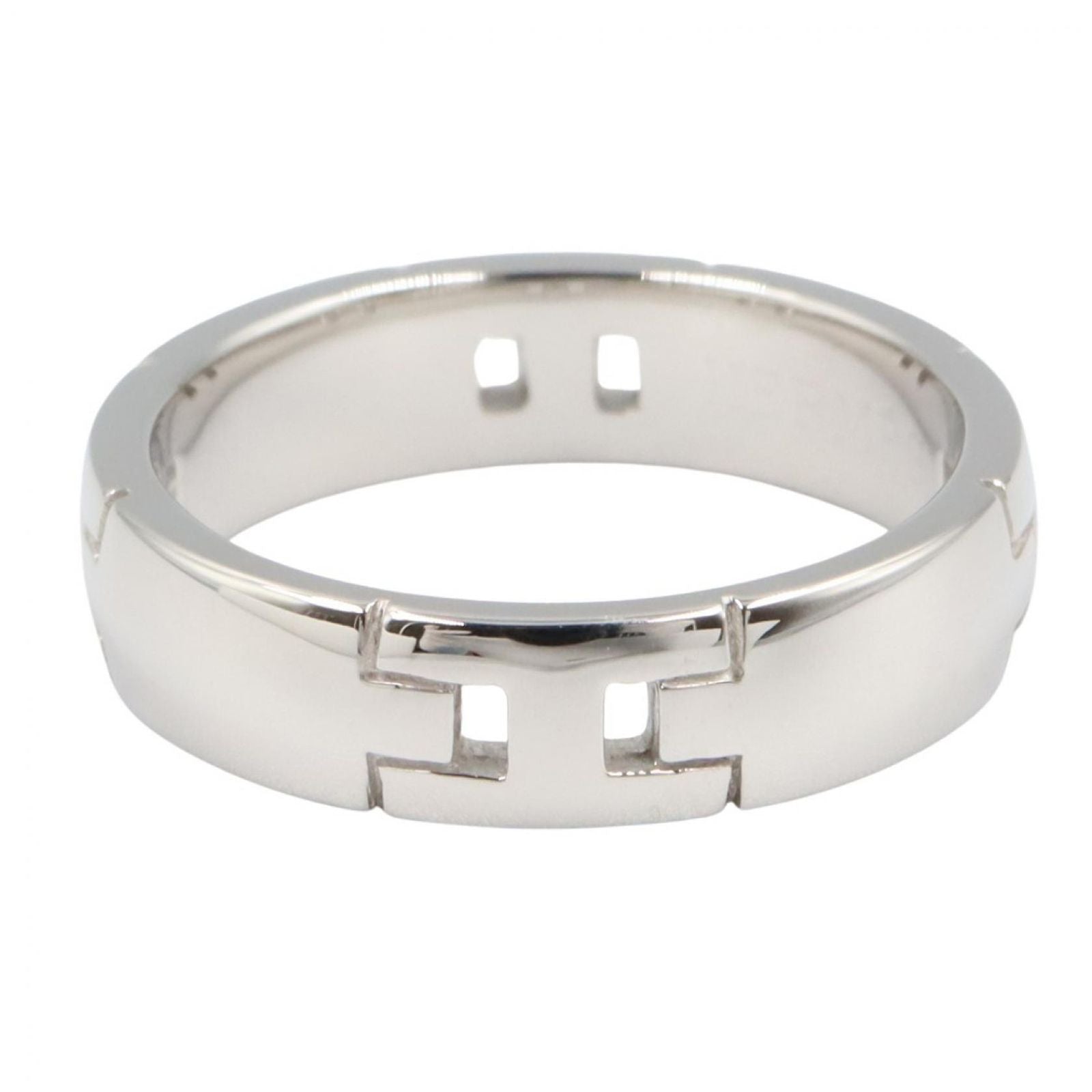 Hermes Ring 18k White Gold — view 2