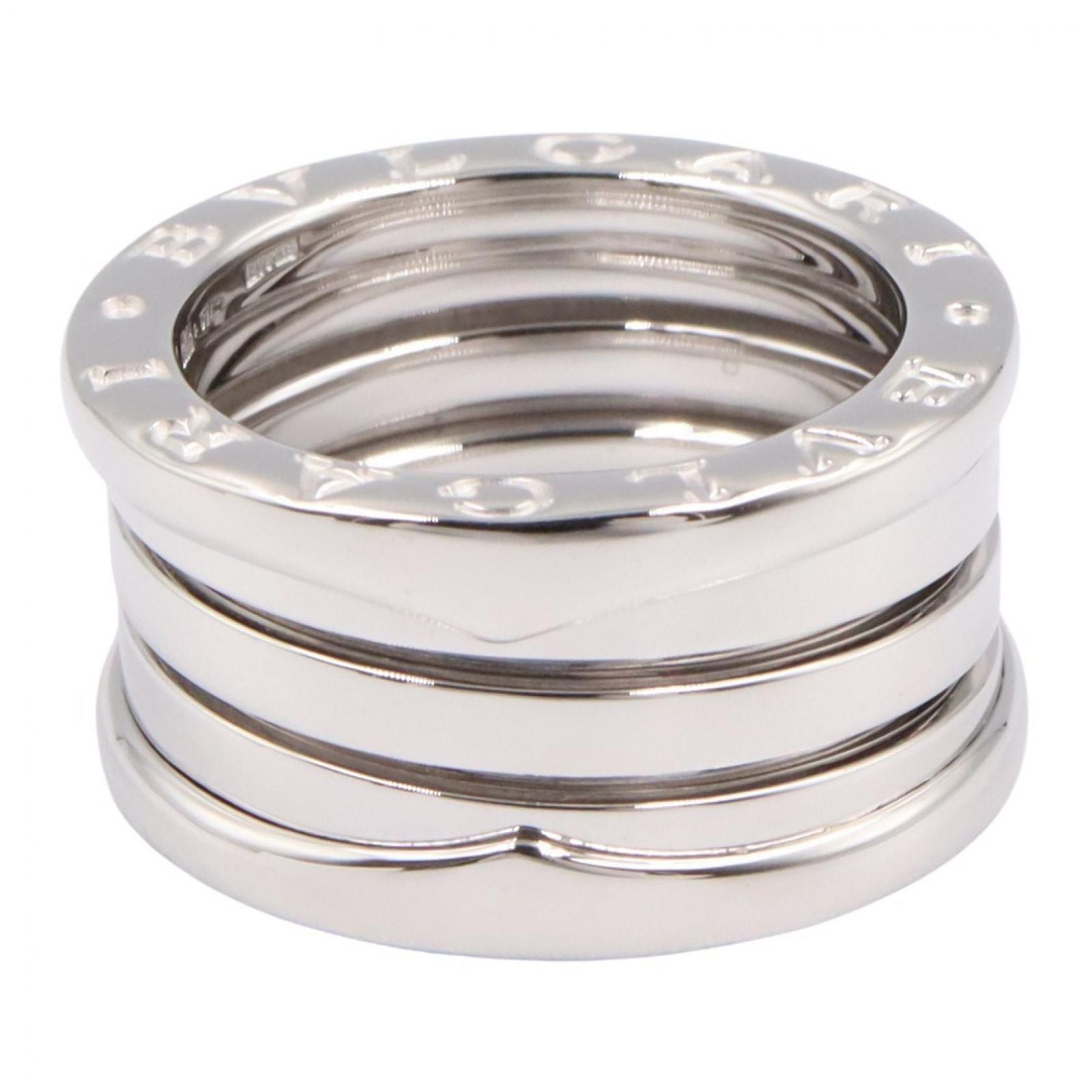Bvlgari Ring B-zero One Band 18k White Gold — view 2
