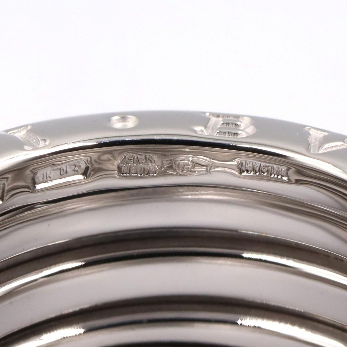 Bvlgari Ring B-zero One Band 18k White Gold — view 3