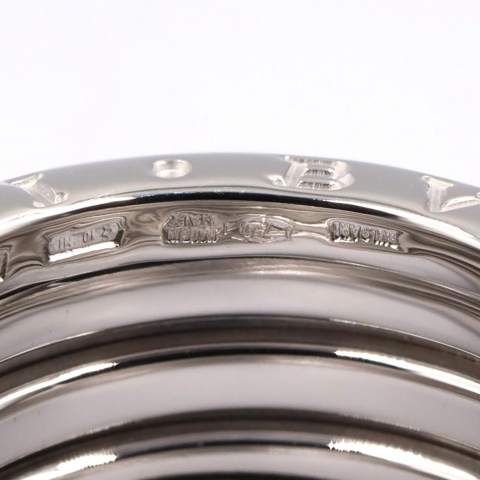 Bvlgari Ring B-zero One Band 18k White Gold — view 3