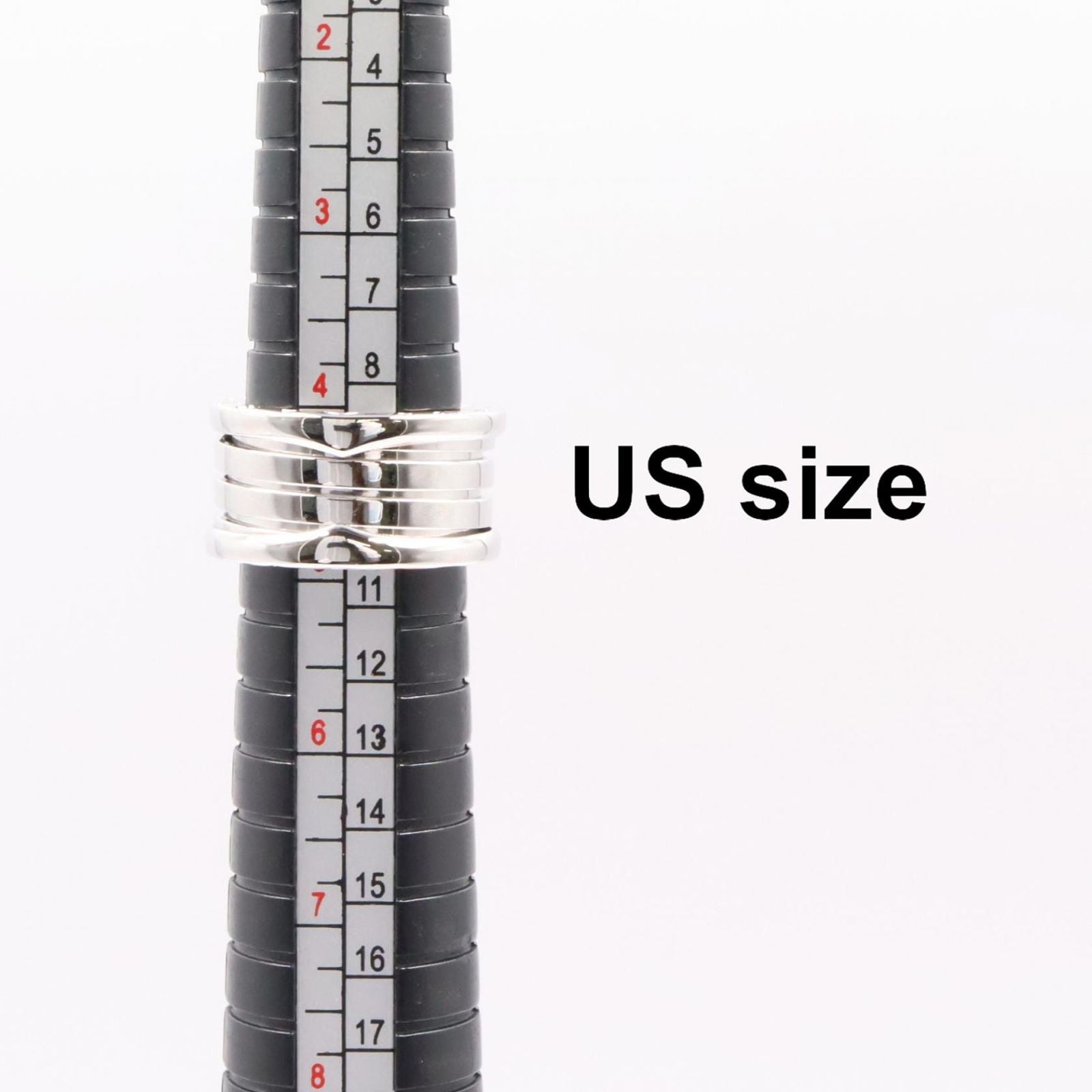 Bvlgari Ring B-zero One Band 18k White Gold — view 6