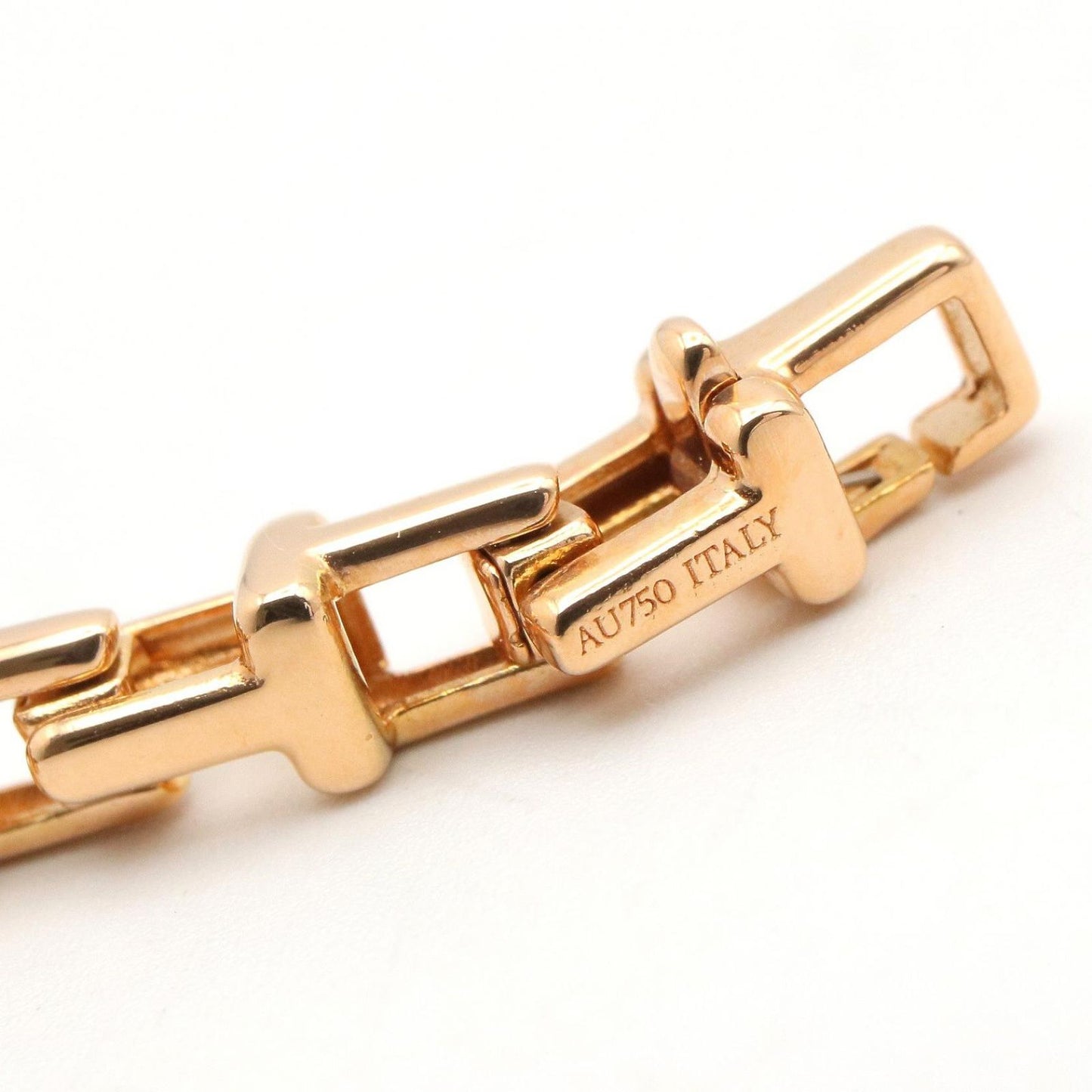 Tiffany & Co Bracelet Tee Narrow 15.5 cm 18k Pink Gold — view 5