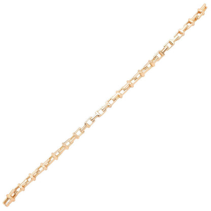 Tiffany & Co Bracelet Tee Narrow 15.5 cm 18k Pink Gold — view 3