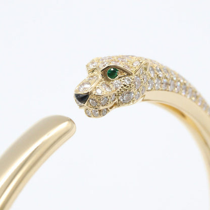 Cartier Bracelet Panthelle Emerald Diamond Onyx Bangle 14.5 cm 18k — view 6
