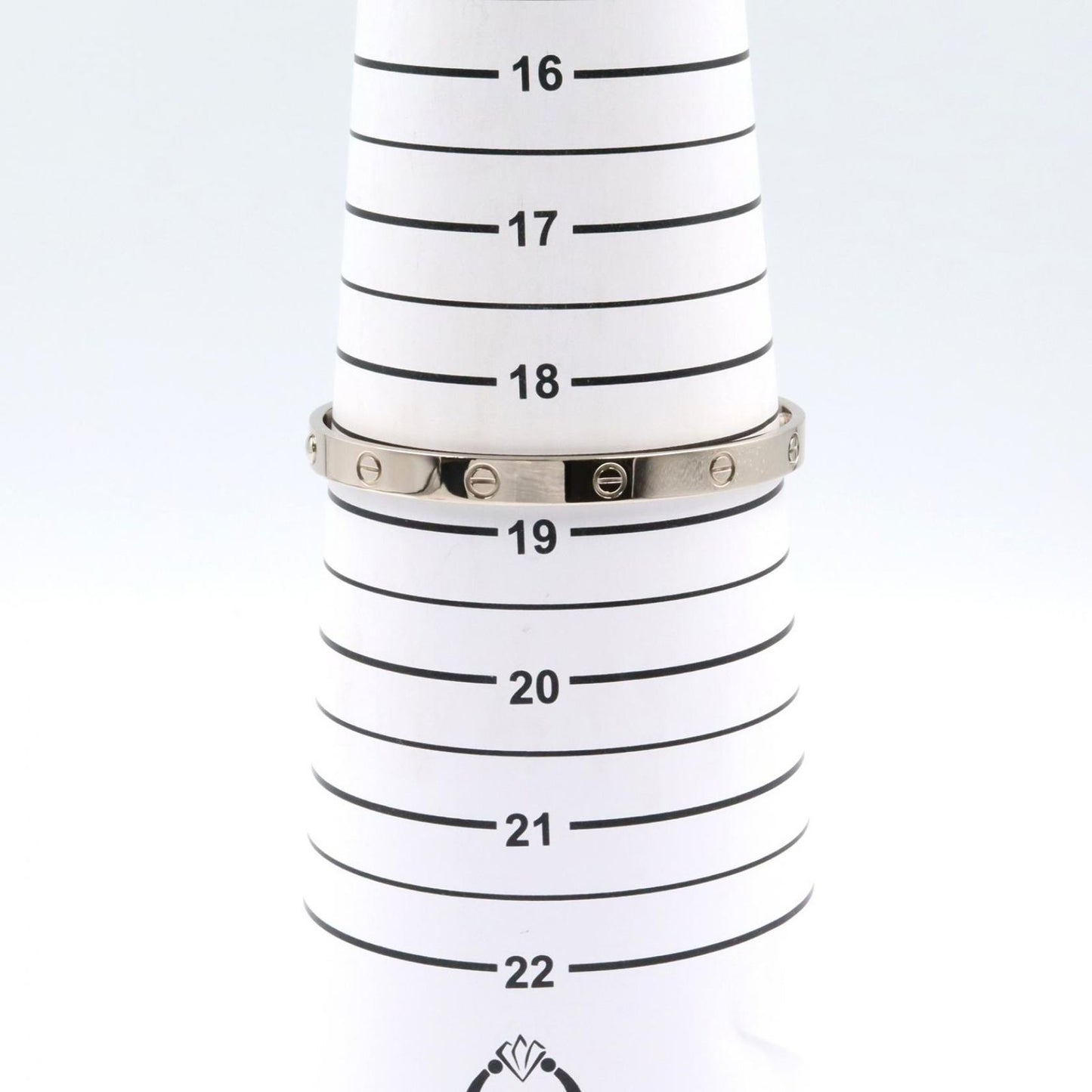 Cartier Bracelet Love 18.5 cm 18k White Gold — view 5